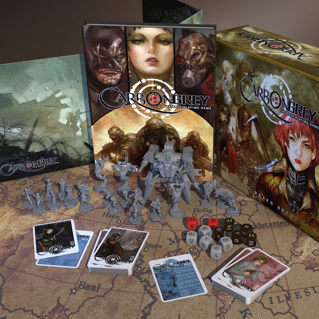 Carbon Grey RPG Deluxe Boxed Set