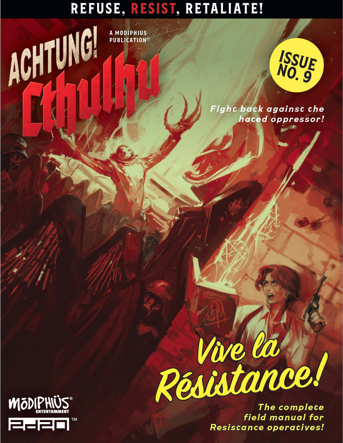 Achtung! Cthulhu RPPG 2d20: Vive La Resistance