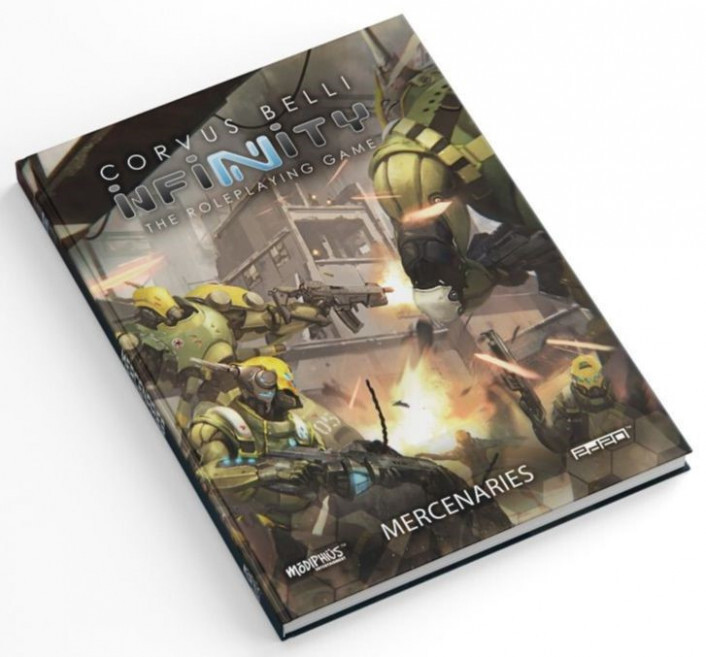 Corvus Belli Infinity RPG: War Market The Mercenaries Sourcebook