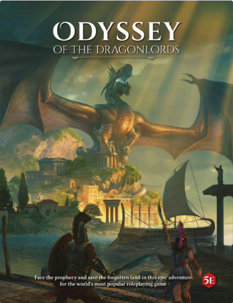 Odyssey of the Dragonlords: Hardcover Adventure Book