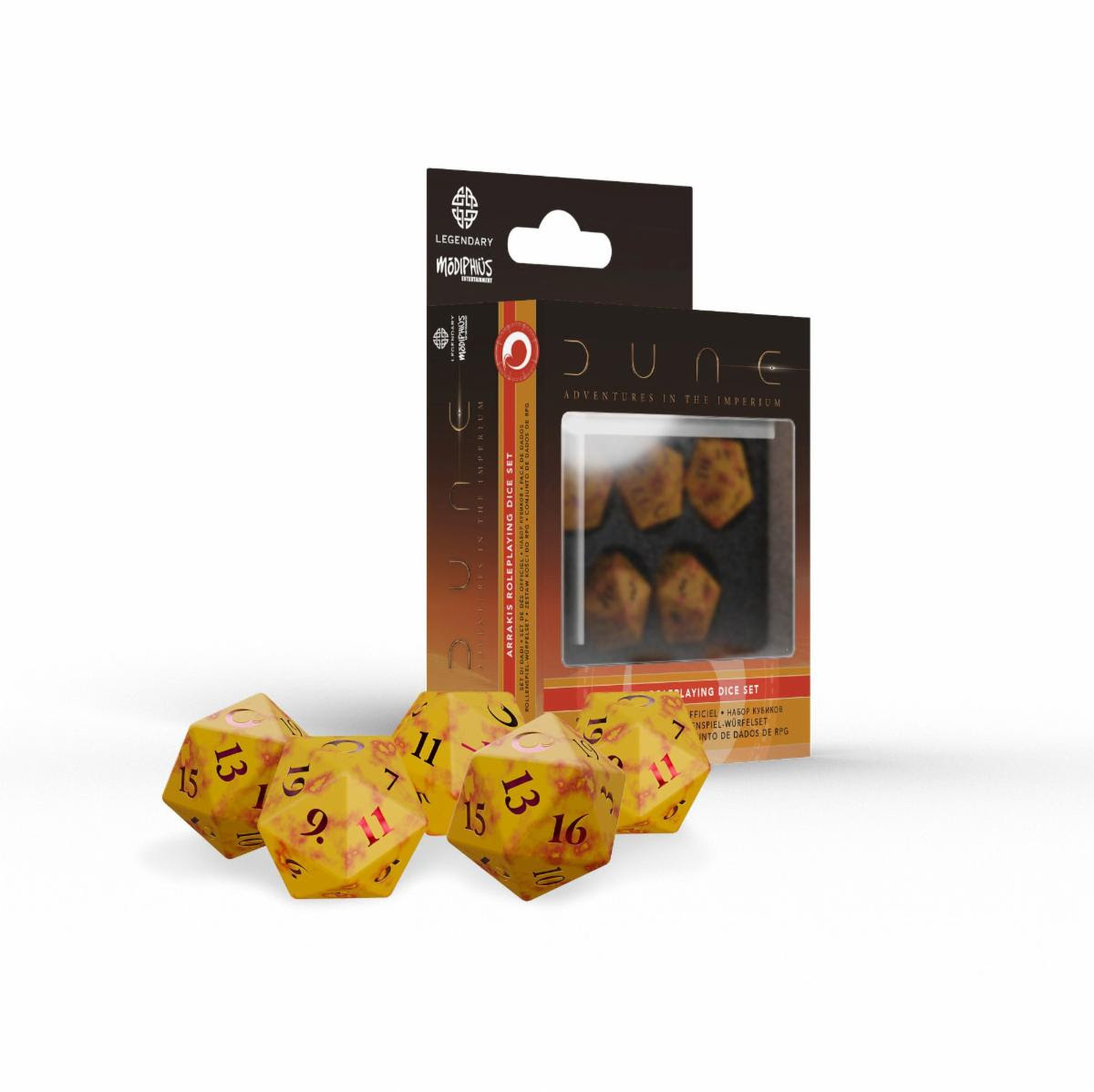 Dune: Adventures in the Imperium RPG - Arrakis Dice Set