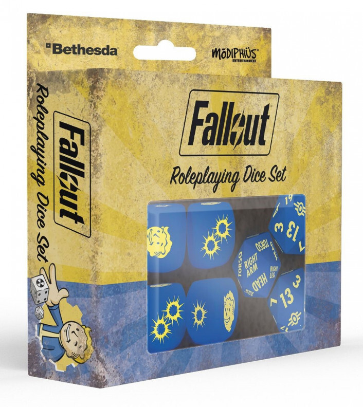Fallout: The Post-Nuclear Roleplaying Game - Dice Set
