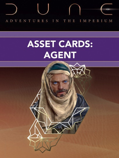 Dune: Adventures in the Imperium RPG - Agent Asset Deck