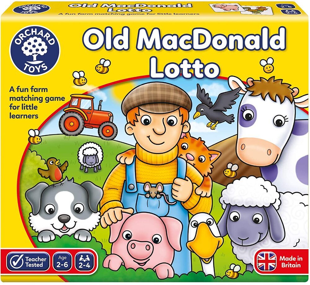 Old MacDonald Lotto: A Fun Farm Matching Game