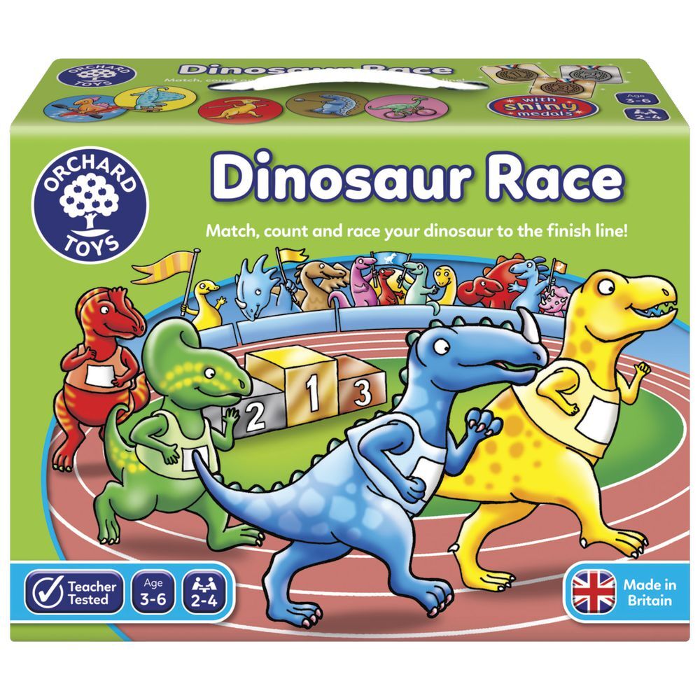 Dinosaur Race: Match, Count and Race your Dinosaur