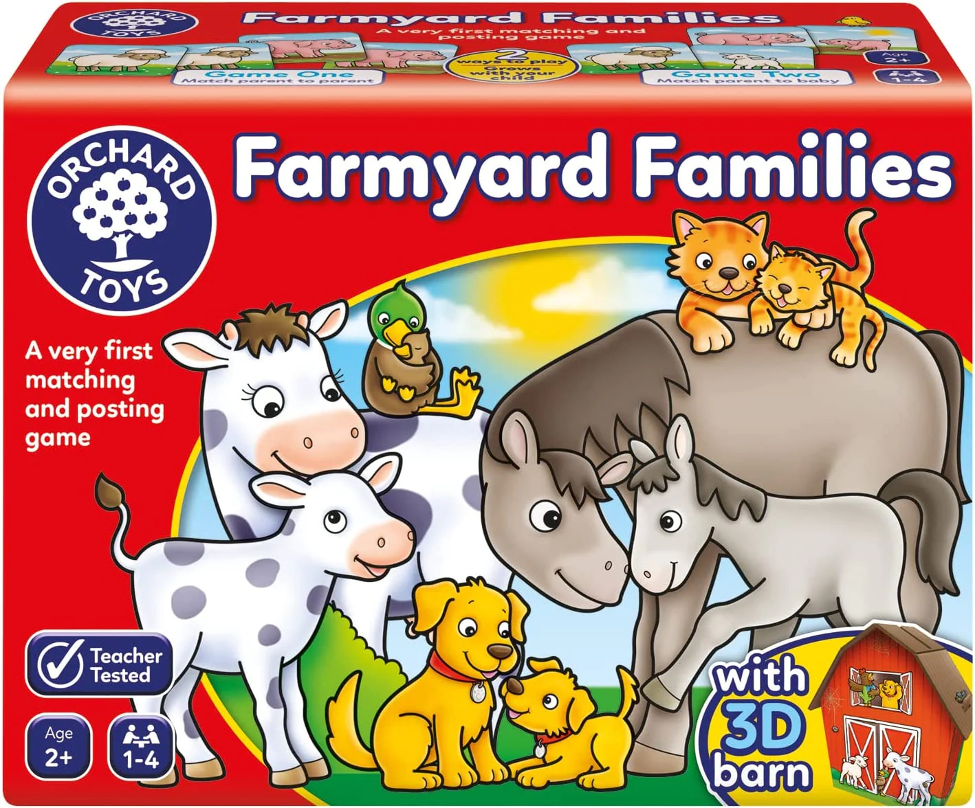 Farmyard Families: A Very First Matching and Posting Game