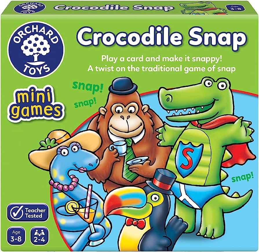 Orchard Mini Game: Crocodile Snap - Play a Card and Make it Snappy!