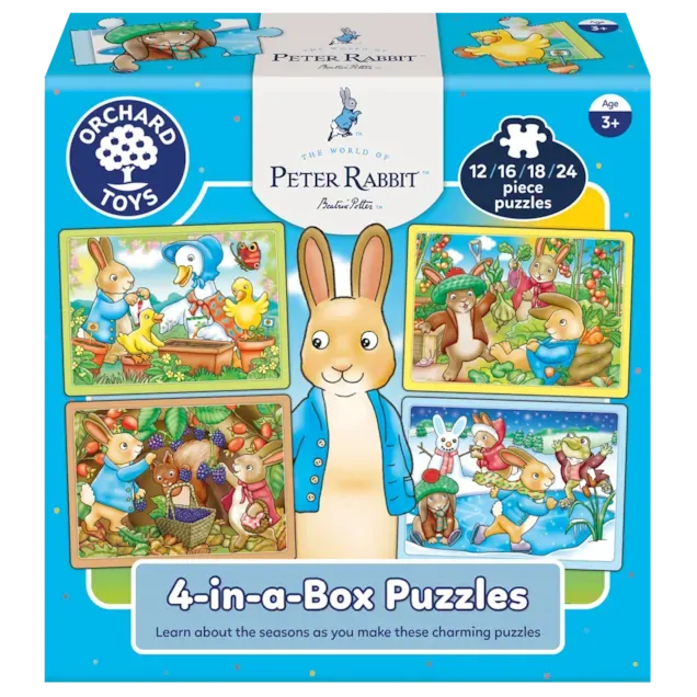Orchard Game - Peter Rabbit 4-in-a-Box Puzzles