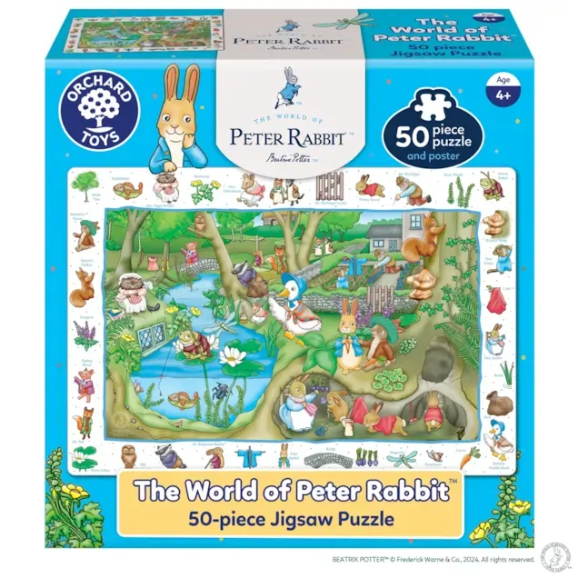 Orchard Games - World of Peter Rabbit 50pc Puzzle