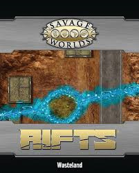 Savage Worlds RPG: Savage Rifts - Map: Wasteland Portal & Ley Line