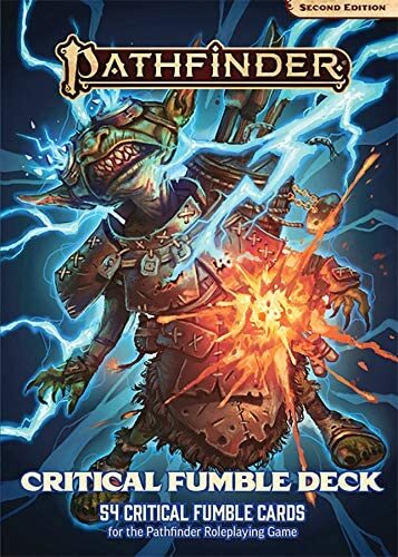 Pathfinder Second Edition Critical Fumble Deck