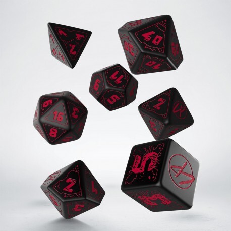Cyberpunk Red Dice: Blood over Chrome
