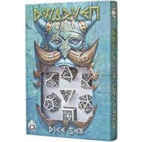 Dwarven Dice Set: Beige/Black