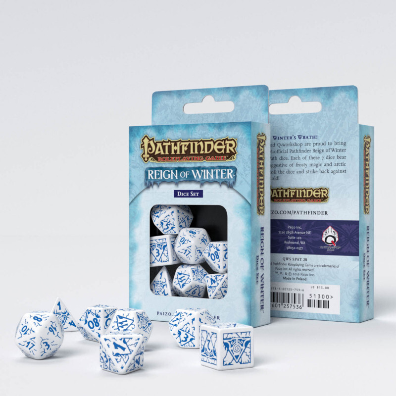 Pathfinder RPG: Reign of Winter Dice Set