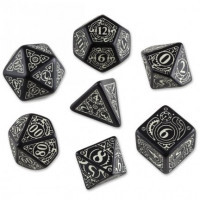Steampunk Dice Set: Glow in the Dark