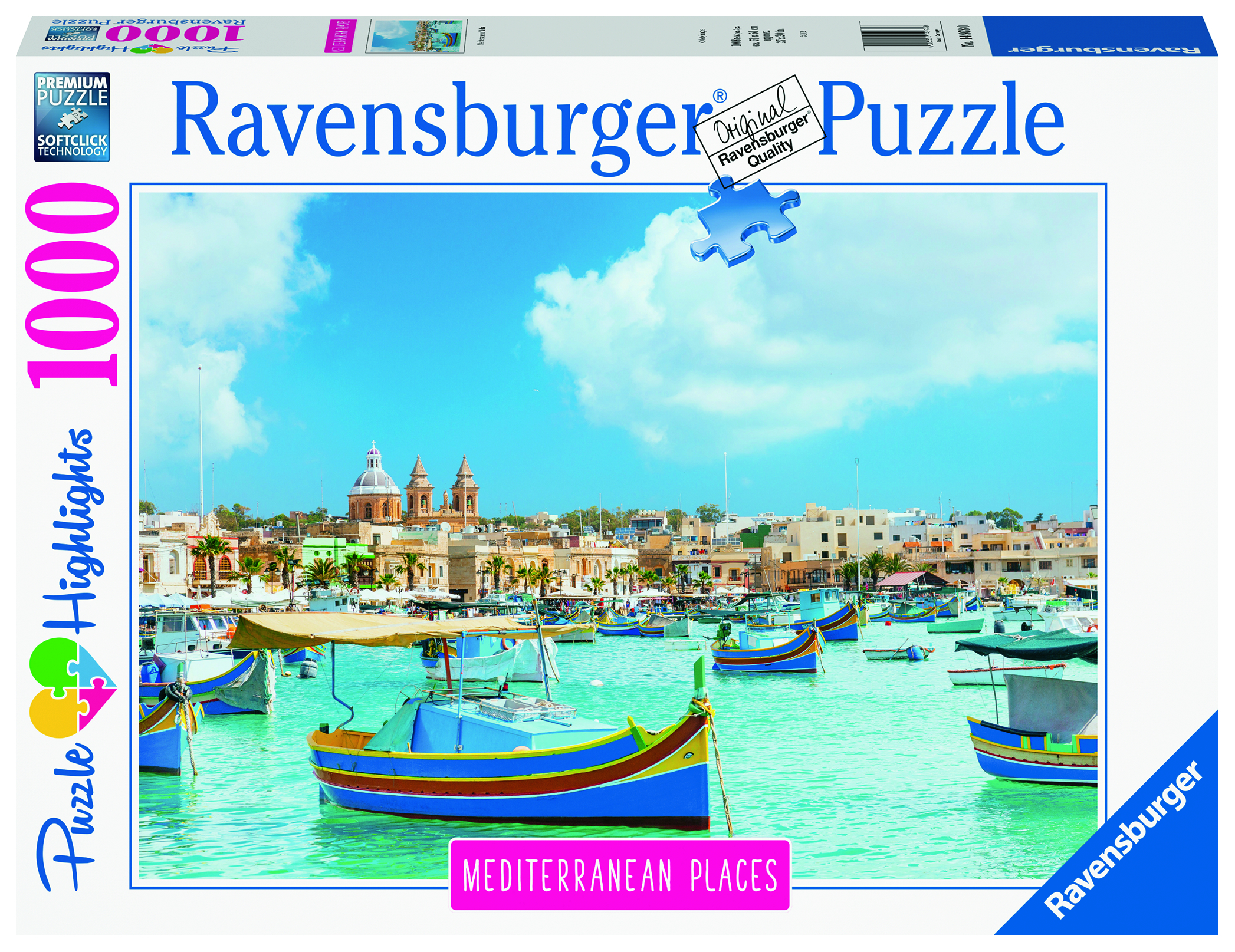 Ravensburger: Mediterranean Malta 1000pc