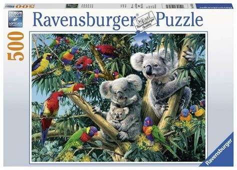 Koalas in a Tree Jigsaw Puzzle 500pc