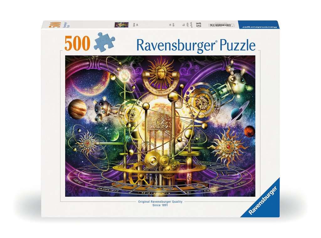 Golden Solar System Jigsaw Puzzle 500pc