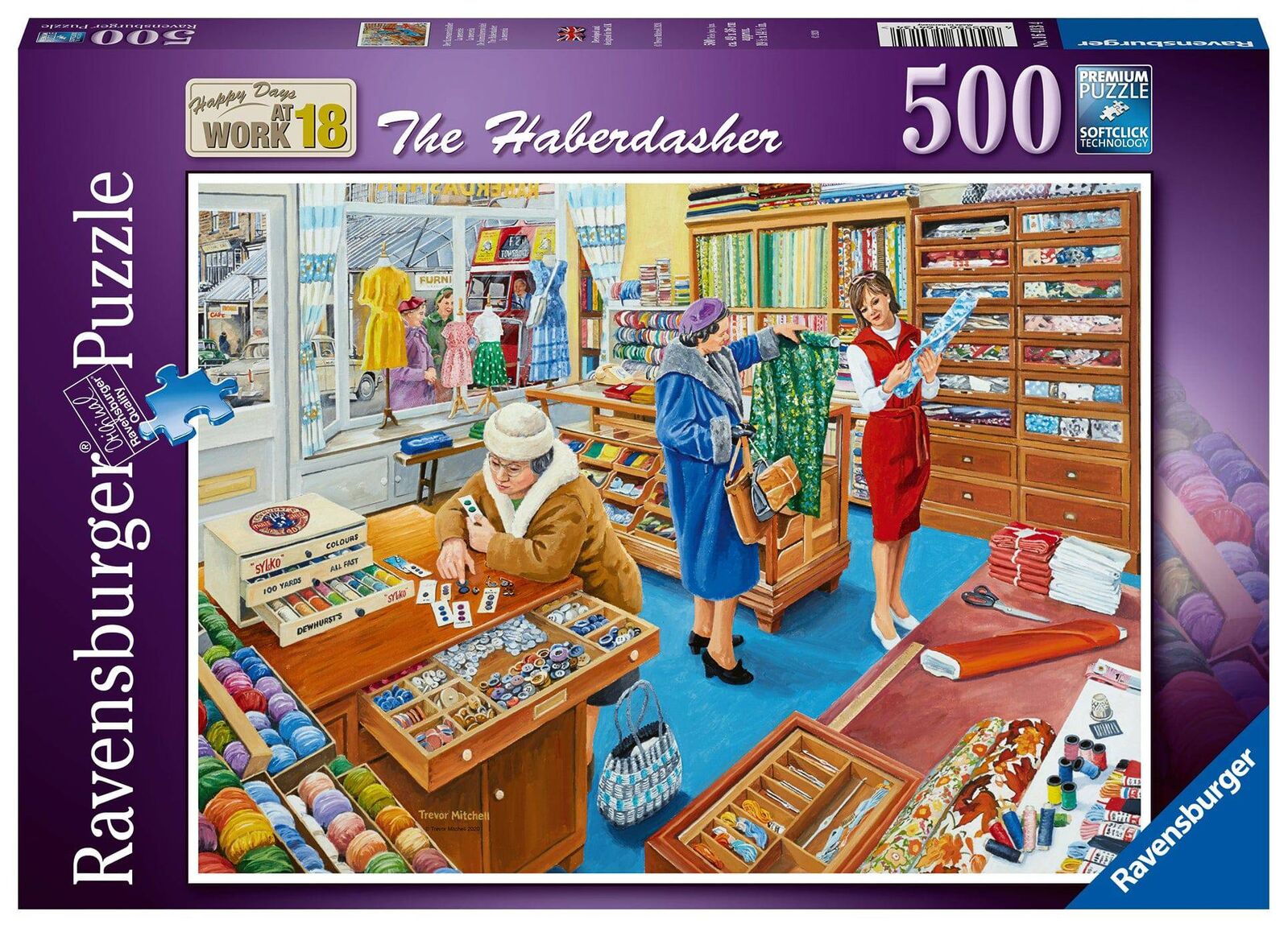 The Haberdasher Jigsaw Puzzle 500pc