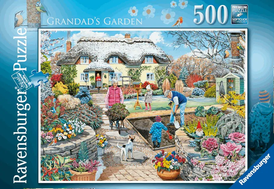 Grandad's Garden Jigsaw Puzzle 500pc