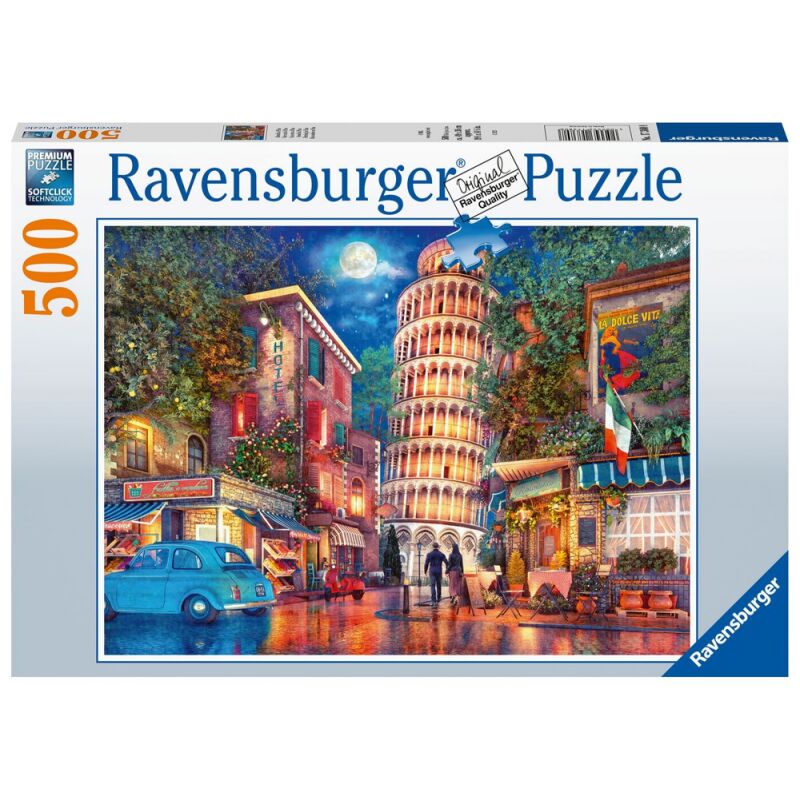 Evening In Pisa Jigsaw Puzzle 500pc