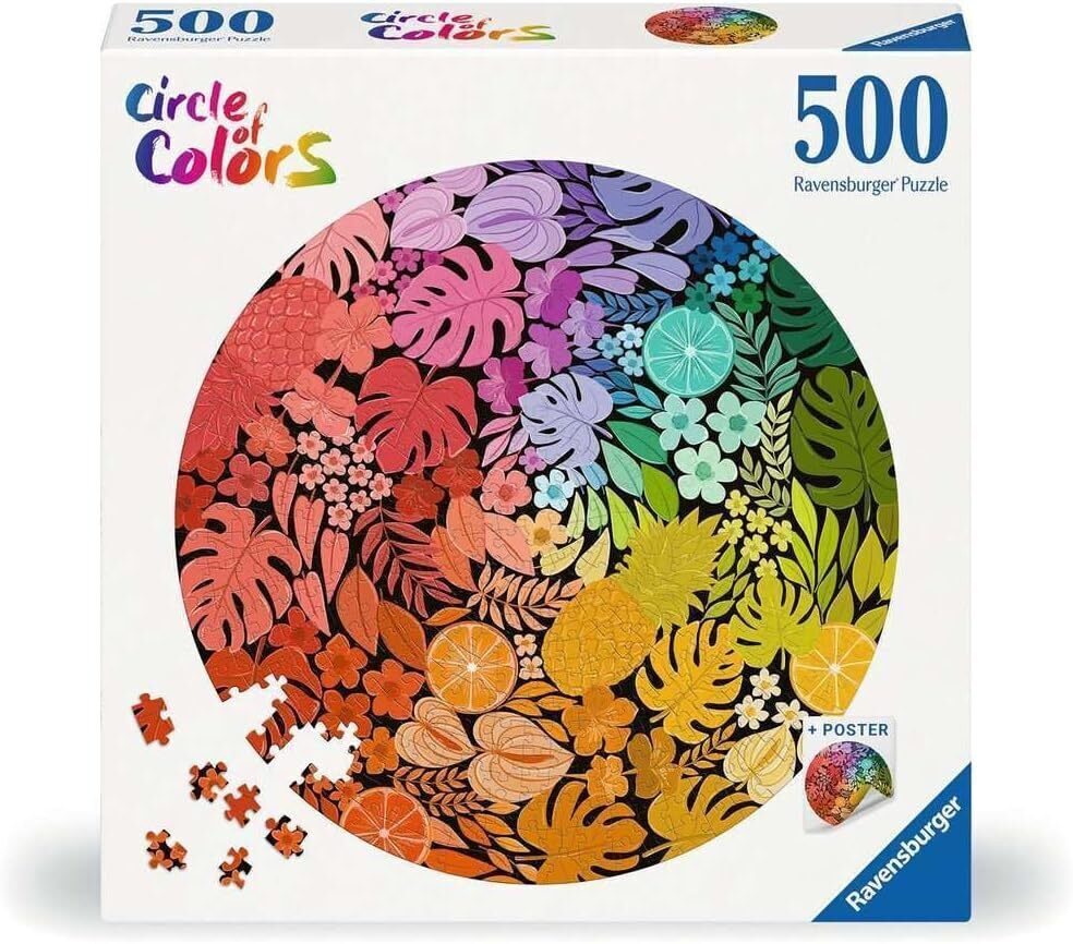Circle of Colours: Tropical Jigsaw Puzzle 500pc