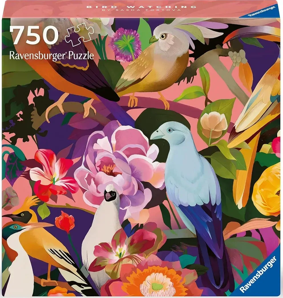 Art & Soul: Bird Watching Jigsaw Puzzle 750pc