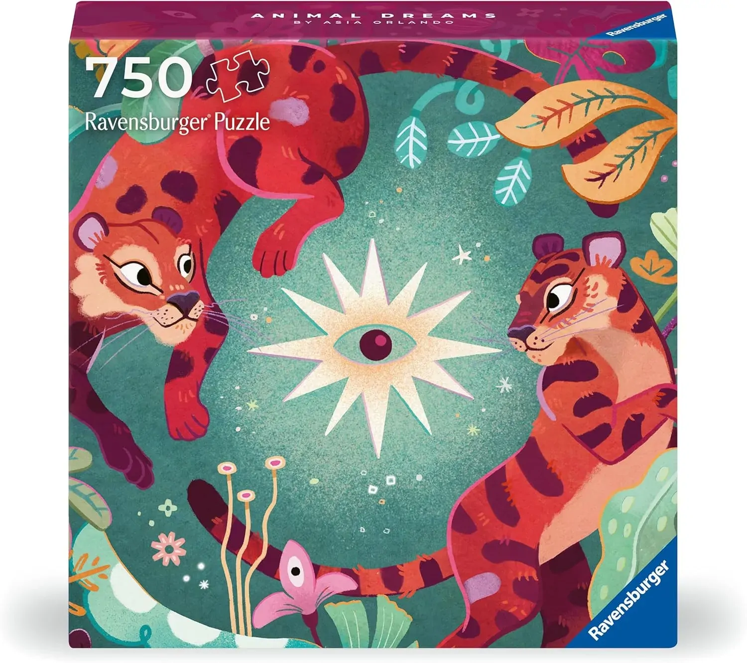 Art & Soul: Animal Sprint Jigsaw Puzzle 750pc