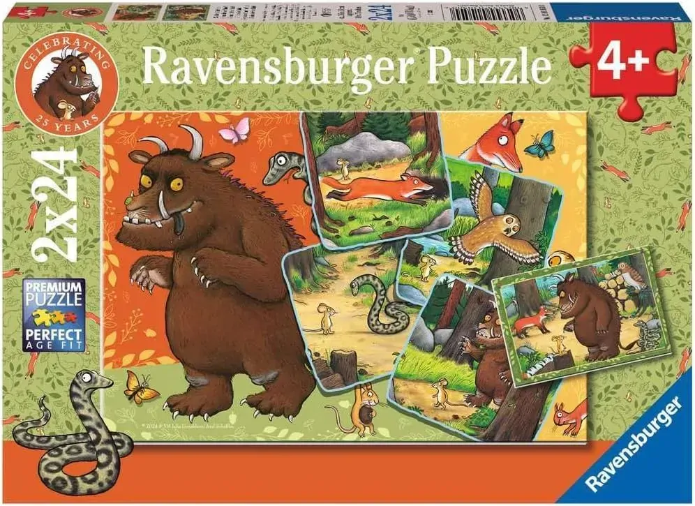 The Gruffalo Jigsaw Puzzle 2x24pc