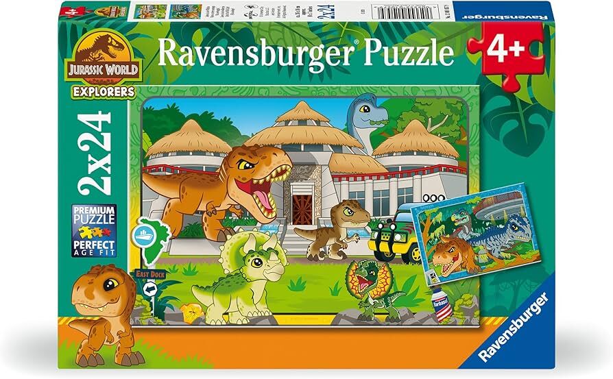 Ravensburger: Jurassic World - Livin' the Wild Life! 3x49 Pc