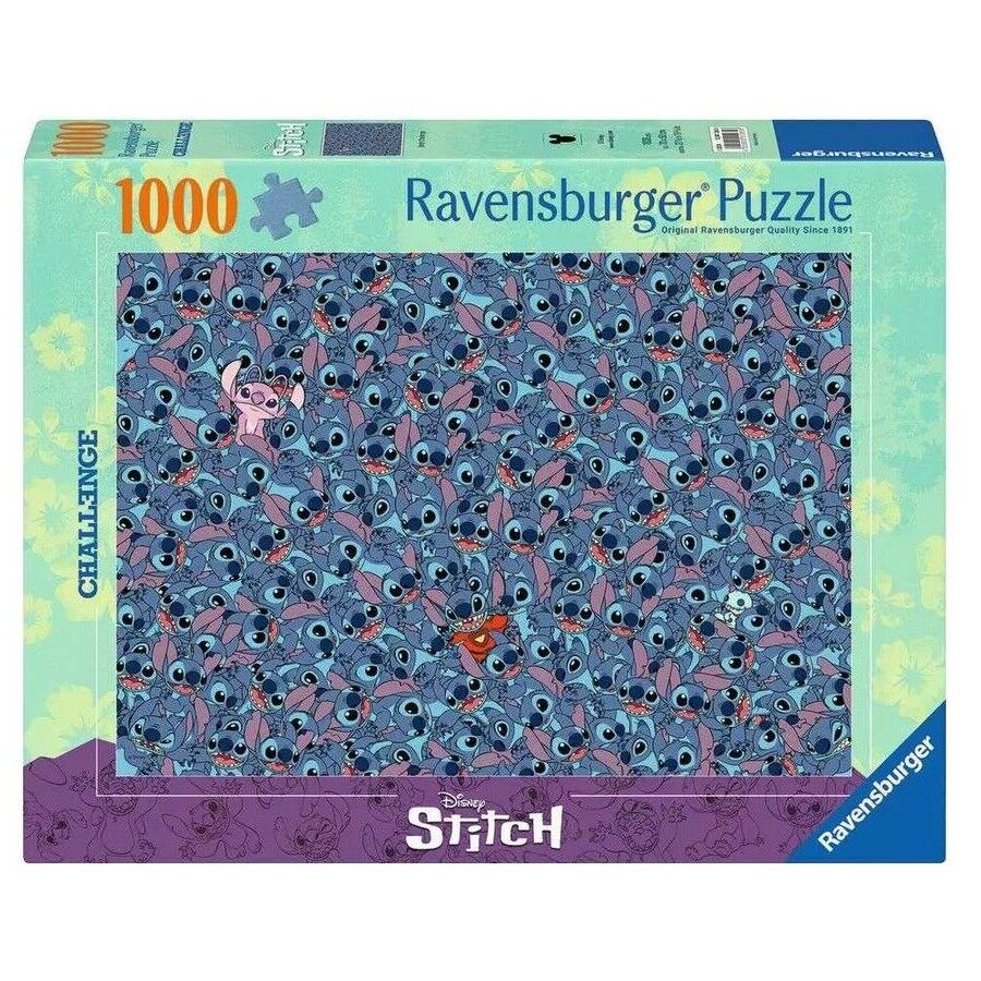 Ravensburger - Disney Stitch Challenge Puzzle 1000 Pieces