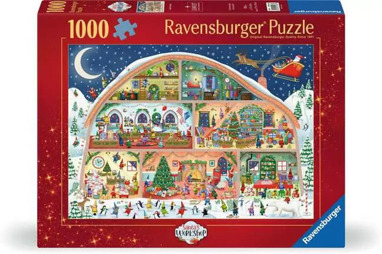 Santa's Workshop Jigsaw Puzzle 1000pc