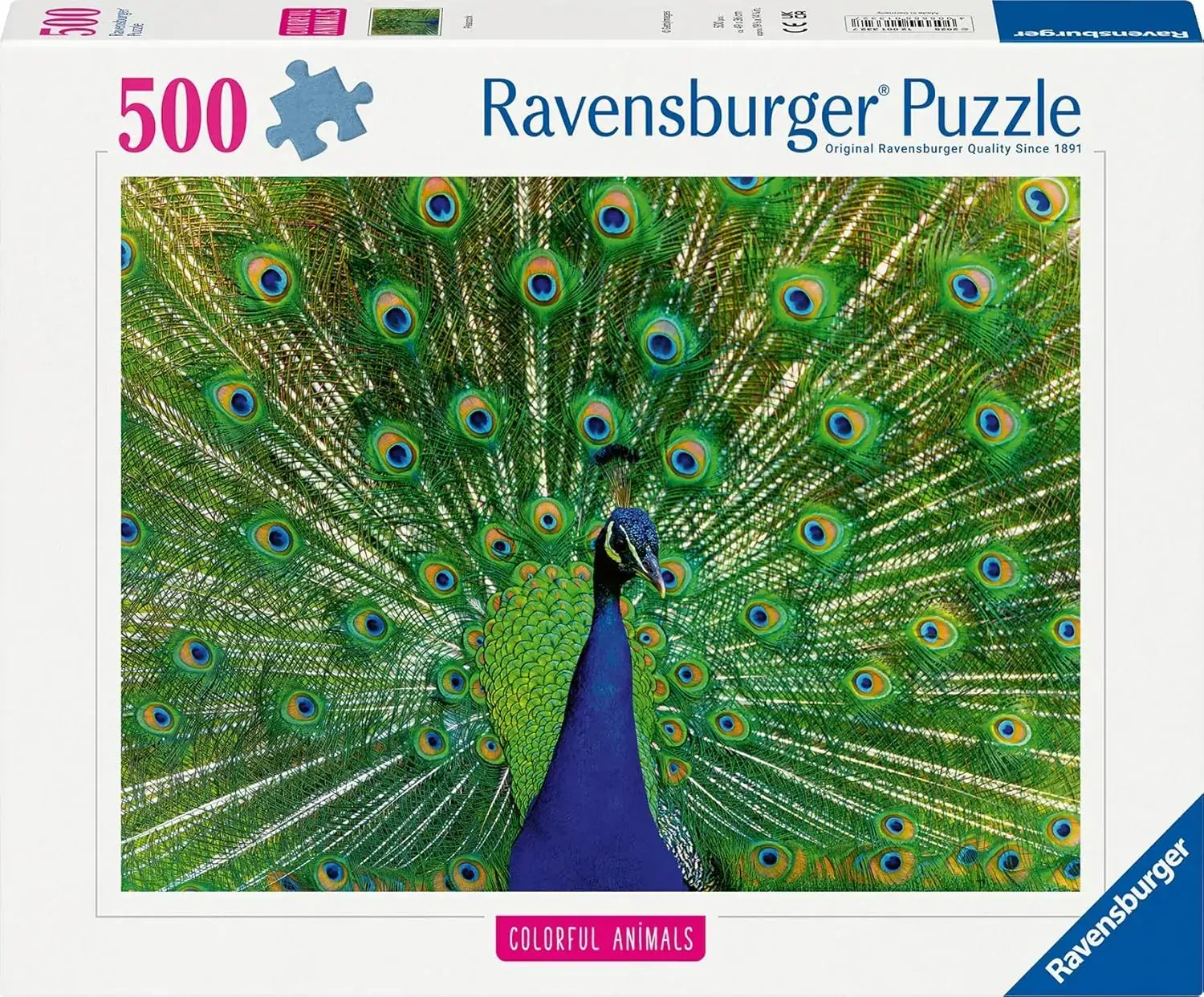 Peacock Jigsaw Puzzle 500pc