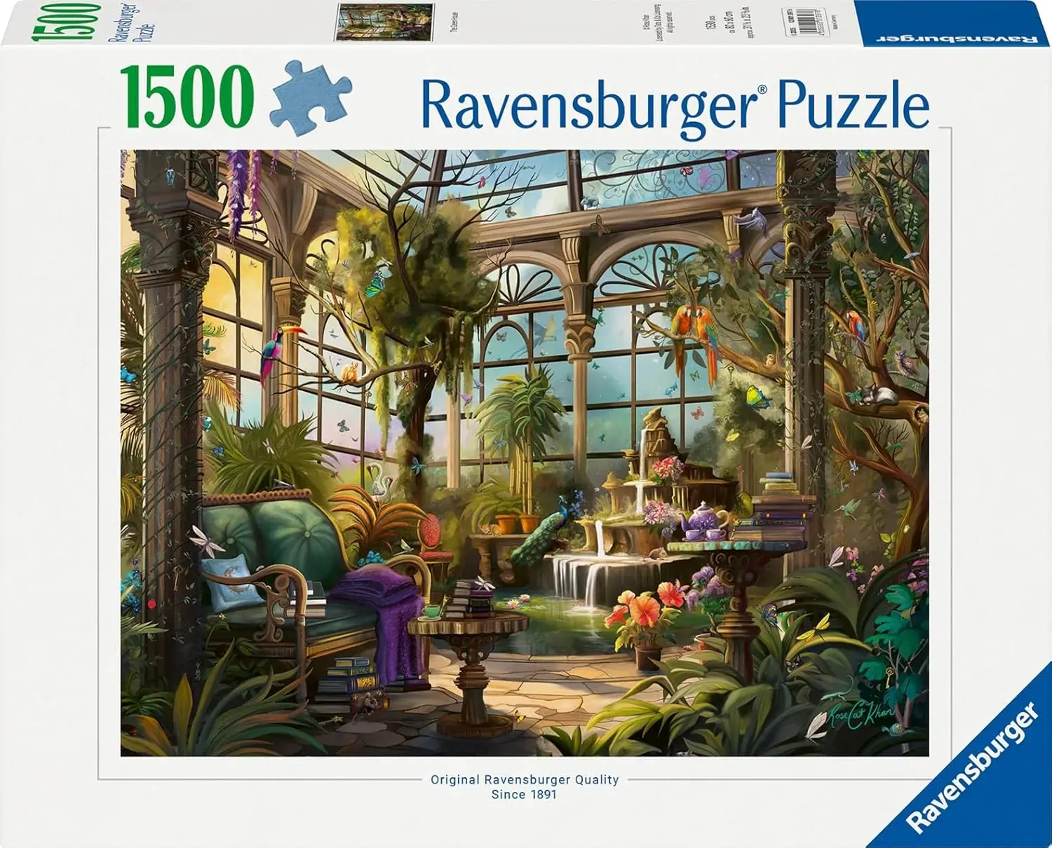 Rose Khan: The Green House Jigsaw Puzzle 1500pc