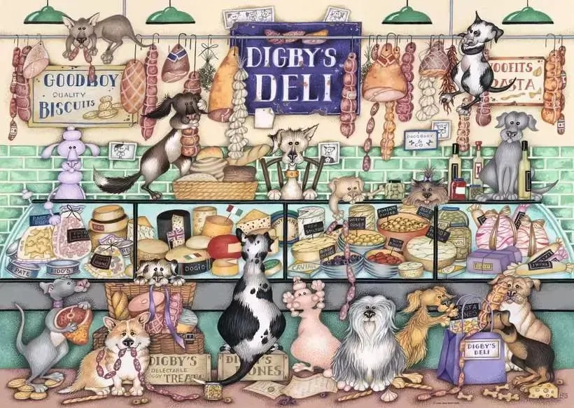 Ravensburger - Digby's Deli Puzzle 1000 Pieces