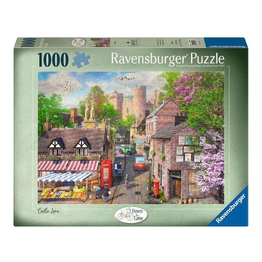 No. 5 Down The Lane: Castle Lane Jigsaw Puzzle 1000pc