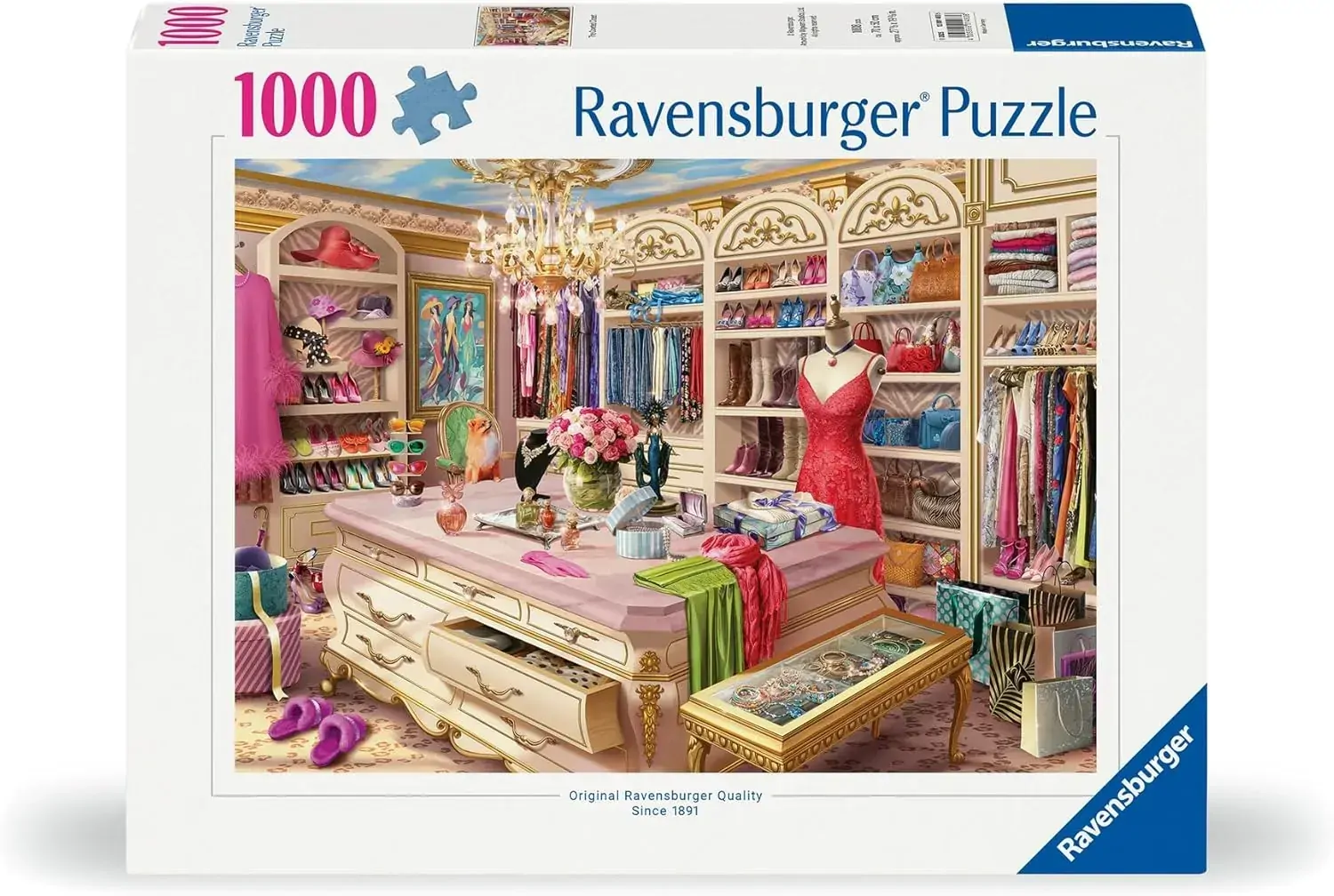 The Coveted Closet Jigsaw Puzzle 1000pc