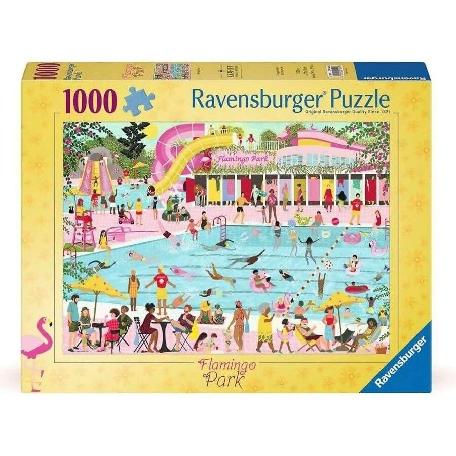 Flamingo Park Jigsaw Puzzle 1000pc