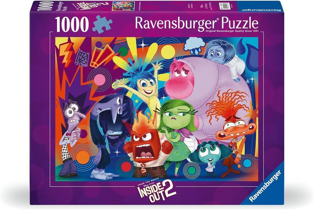 Disney Pixar Inside Out 2 Emotions HQ Jigsaw Puzzle 1000pc