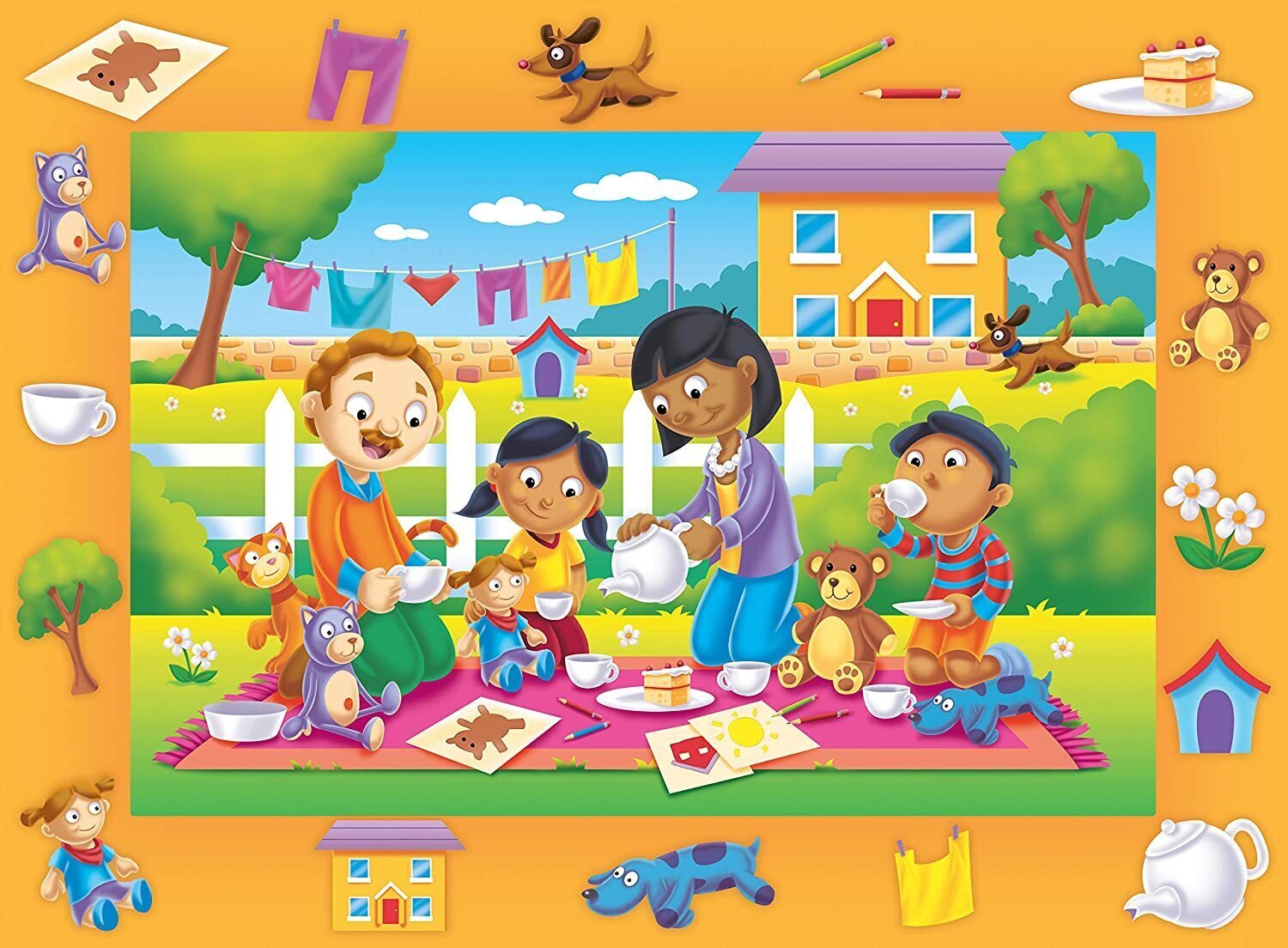 Ravensburger: Toys Tea Party My First Floor Puzzle 16pc