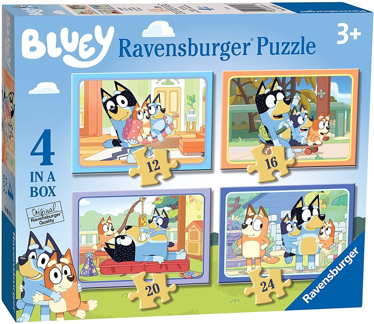 Ravensburger: Bluey Lets Do This 12 16 20 24pc