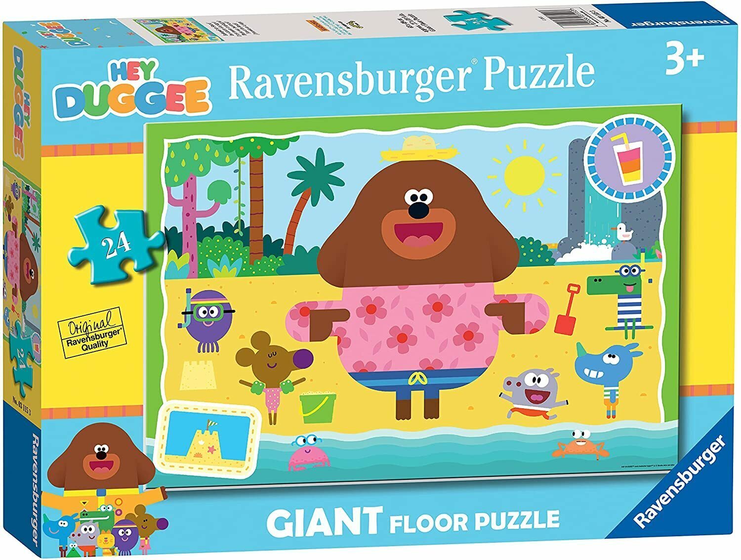 Ravensburger: Hey Duggee Giant Floor Puzzle 24pc
