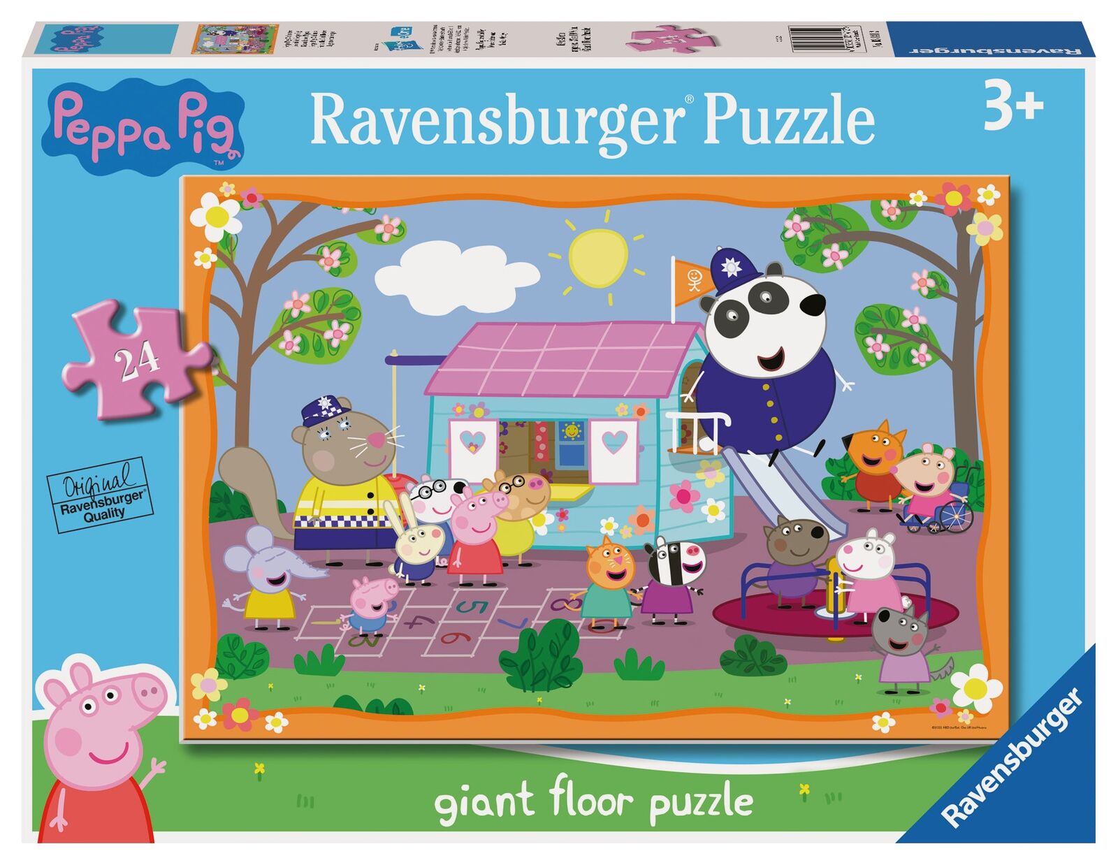 Peppa Pig Clubhouse Giant Floor Jigsaw Puzzle 24pc