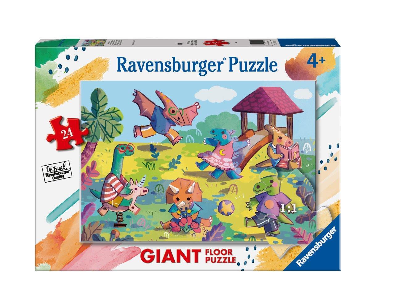 Ravensburger: Dinosaurs at Playground Super Size 24pc
