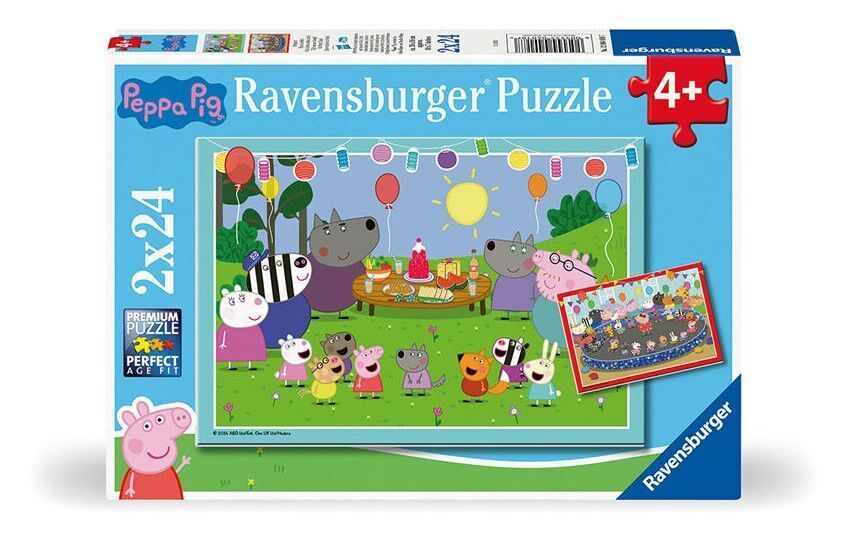 Peppa Pig Jigsaw Puzzles 2x24pc