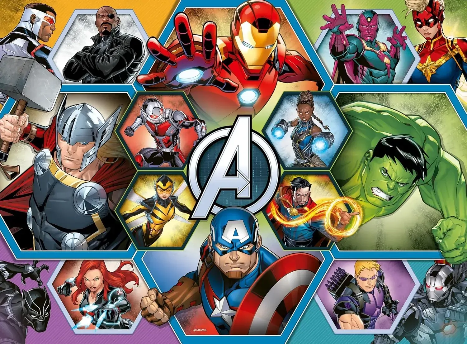 Ravensburger - Disney Marvel Earths Mightiest Heroes 100 Pc