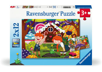 Fairytales Jigsaw Puzzles 2x12pc
