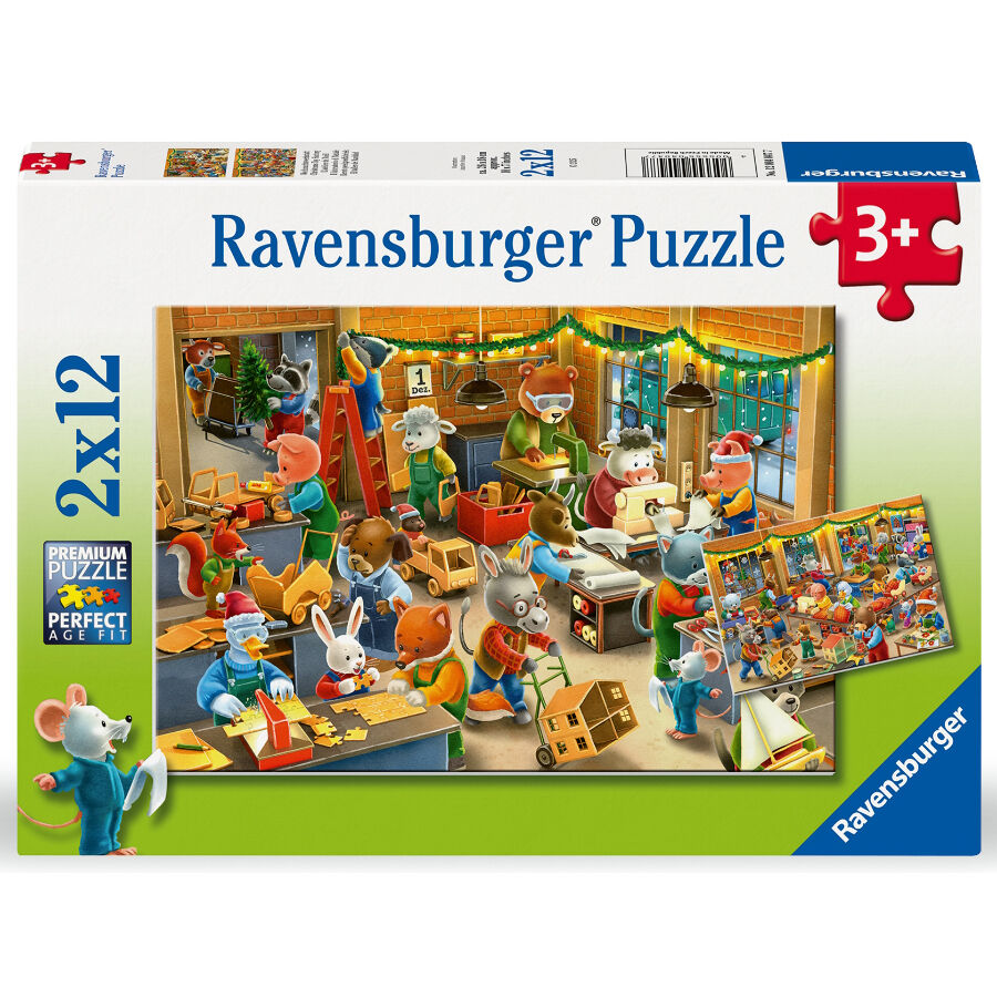 Christmas Toy Factory 2x12pc