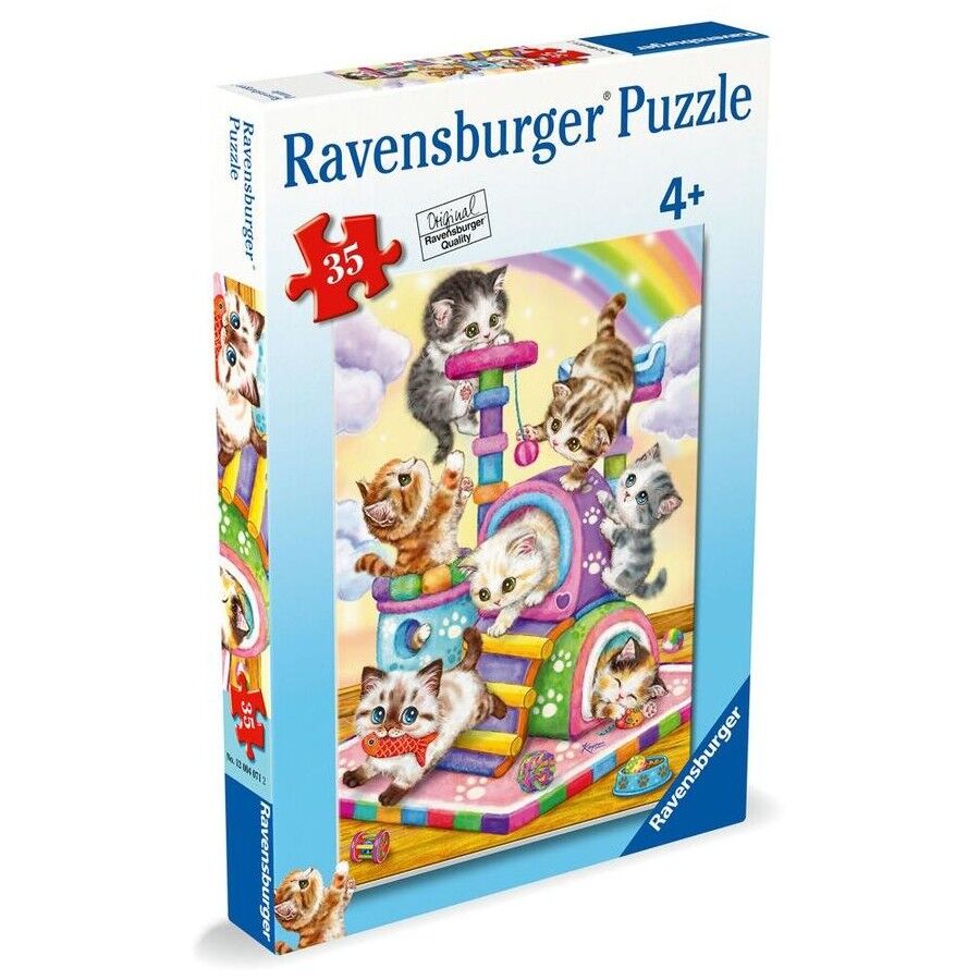 Playful Purr Babies Jigsaw Puzzle 35pc
