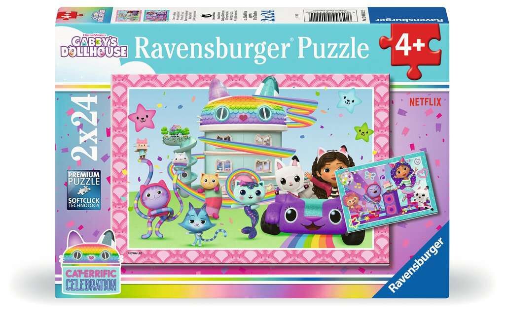 Gabby's Dollhouse Jigsaw Puzzle 2x24pc